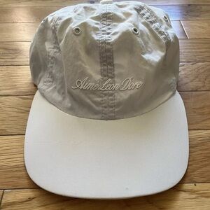 Aime Leon Dore Nylon Script Cap White Hat